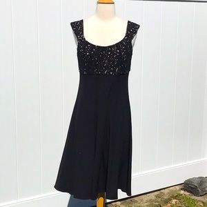 NWT London Times Black Dress Size 10